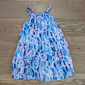 Lilly Pulitzer Kids Dress in Pink and Blue